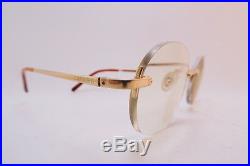 Vintage Cartier Paris eyeglasses frames TITANIUM rimless 20. 140 sl # 2879050