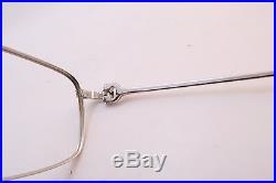 Vintage Cartier Paris steel eyeglasses frames 56-20 140 serial # 3057368 men's M