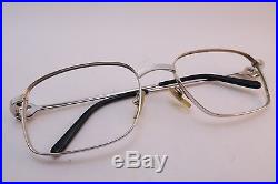 Vintage Cartier Paris steel eyeglasses frames 56-20 140 serial # 3057368 men's M