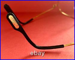 Vintage Cartier Romance Eyeglasses 18k 56-18mm 1499340 Made in France