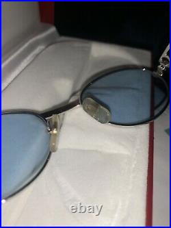 Vintage Cartier Saint Honore 51 Limited Series Eyeglasses PLATINUM AND GOLD