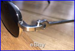Vintage Cartier Silver-tone Metal Eyeglass Frames Paris, France 48-21-135