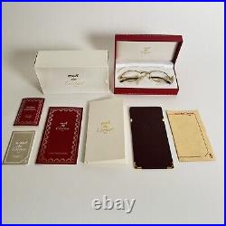 Vintage Cartier St. Honoré 18K Gold Plated 53-22-140 RARE Full Set