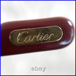 Vintage Cartier Sunglasses Eyeglasses Santos Silver Frame 58-18-140 withPouch