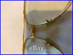 Vintage Cartier Vendome Laque Gold Metal Optical Frame Eye Glasses Prescription
