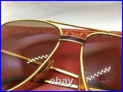 Vintage Cartier Vendome Sunglasses / Eyeglasses Size 59-14-140! Santos with Case