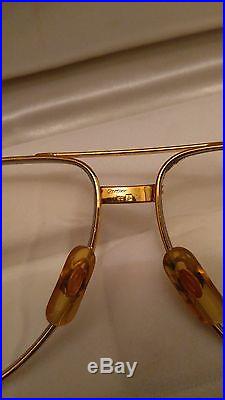 Vintage Cartier vendome santos eyeglasses frame in very good condition size 62