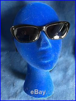 Vintage Cateye Cat Eye Glasses Sunglasses Sunguide France 1960s Audrey Hepburn