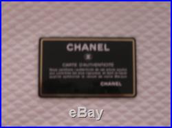 Vintage Chanel Eyeglass Case Burgundy Caviar Grain Lambskin, 6.5 by 3 NIB