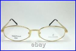 Vintage Charriol 22kt Gold Plated Pc 7052 C1 Eyeglasses Size50-18-140