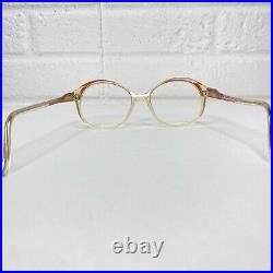 Vintage Cristian Oliver France Eyeglasses Clear Brown Effect 50-18 NOS H2646