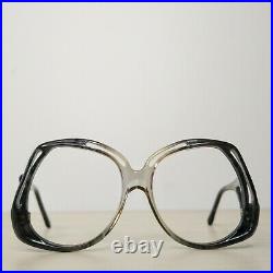 Vintage DVF Diane Von Furstenberg Oversized Sunglasses Eyeglasses Frame 70s