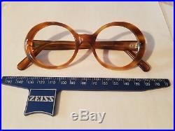 Vintage Deadstock 1960's Undersized Round Eyeglasses Frame France Solo 001