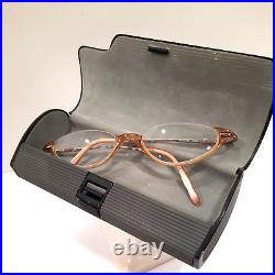 Vintage Diane Von Furstenberg DVF 1607 Eyeglasses Cat's Eye With DVF Case