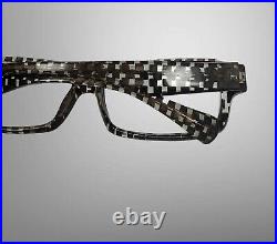 Vintage Domino ALAIN MIKLI AL 1027 0003 59mm Eyeglass Frame Only Handmade France