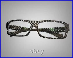 Vintage Domino ALAIN MIKLI AL 1027 0003 59mm Eyeglass Frame Only Handmade France