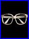 Vintage EMMANUELLE KHAN 8580 78 PP MADE IN FRANCE Snake Skin Frames 80s Glasses