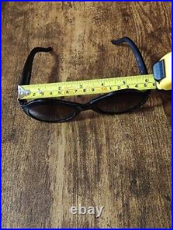 Vintage Emmanuelle Khanh Oversized Thick Acetate Eyeglasses Frame France #477