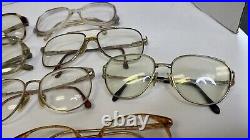 Vintage Eyeglasses Lot Men Women Made in France + more 9