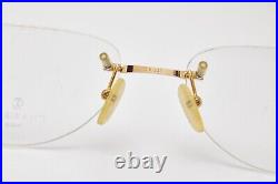 Vintage Eyewear CHARRIOL PC 7032 B C1 GOld Filled Rimmles Eyeglasses Frame