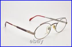 Vintage Eyewear DAVIDOFF 306 650 52-21 Oval Metal Frame Eyeglasses Luxury Rx