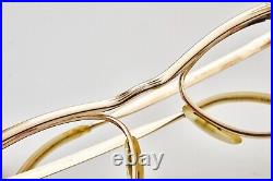 Vintage Eyewear DESIL Gold Plated 20/000 14k 46-22 Frame Glasses France