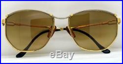 Vintage FRED CYTHERE Eyeglasses Sunglasses Lunettes Gold Silver Plated Frame