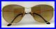Vintage FRED CYTHERE Eyeglasses Sunglasses Lunettes Gold Silver Plated Frame