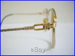 Vintage FRED CYTHERE Gold Plated Eyeglasses Frame NO CASE made in France