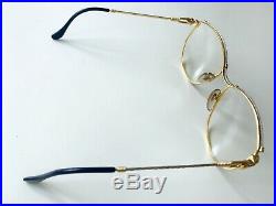 Vintage FRED CYTHERE eyeglasses sunglasses France rare gold plated MEDIUM 57