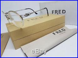 Vintage FRED FEROE Platinum Sunglasses Occhiali Brille Lunettes Frame