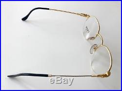 Vintage FRED GRAND LARGUE eyeglasses unisex France rare gold plated Force Ocean