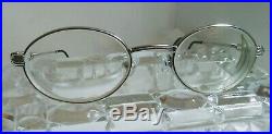 Vintage FRED Ketch Platinum Color Eyeglass Frames Made In France 47-18-130 mm