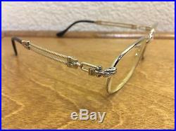 Vintage FRED Lunettes Frame Artimon Silver Plated Eyeglasses Made in France