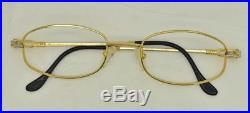 Vintage FRED Seychelles Eyeglasses Sunglasses Lunettes Gold Silver Plated Frame