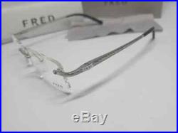 Vintage FRED WINCH 003 Rimless Eyeglasses TITANIUM Frame France NOS