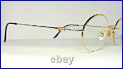 Vintage FRED eyeglasses F10 L02 Rare Gold Plated N. O. S Made in France