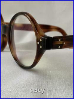 Vintage Frame France 3DOT round glasses