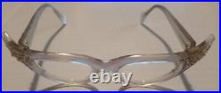 Vintage Frame France Cat Eye Eyeglass Frame Pearls/Rhinestones/Sequins