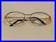 Vintage Fred Goelette 130 Gold & Silver Tone Eyeglasses Made in France