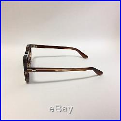 Vintage French Eyeglasses Thick Crown Panto Handmade In France