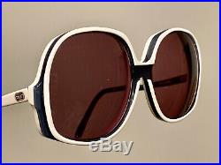 Vintage Givenchy & Leonard HUGE Oversized ELTON JOHN Style Sunglasses Eyeglasses