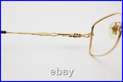 Vintage Glasses NINA RICCI NR2950 France Luxury Gold Pearl Frame Eyeglasses