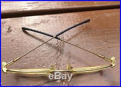 Vintage Gold FRED FORCE 10 140 Demi Lune Eyeglasses France & Case MINT