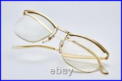 Vintage Gold Filled Eyewear AMOR 1030 50-17 Eyewear Frame Eyeglasses Metal Retro