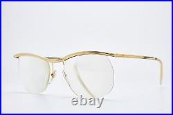 Vintage Gold Filled Eyewear AMOR 1030 50-17 Eyewear Frame Eyeglasses Metal Retro
