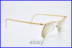Vintage Gold Filled Eyewear AMOR 1030 Eyewear Frame Eyeglasses Metal Retro