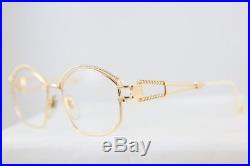 Vintage Gold Plated Henry Jullien Cizeta New Eyeglasses Brille Made In France