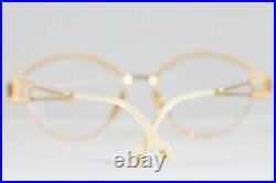 Vintage Gold Plated Henry Jullien Nazca New Eyeglasses Made In France