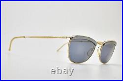 Vintage Gold Plated Sunglasses SOL-AMOR Eyewear Frame Eyeglasses